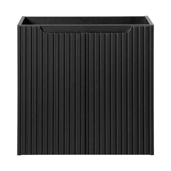 Zestaw Szafka łazienkowa 60 cm czarny mat z umywalką i blatem Nova Black SET-NOB B OAK 60CM D UN BEYOND 5 BM, Comad